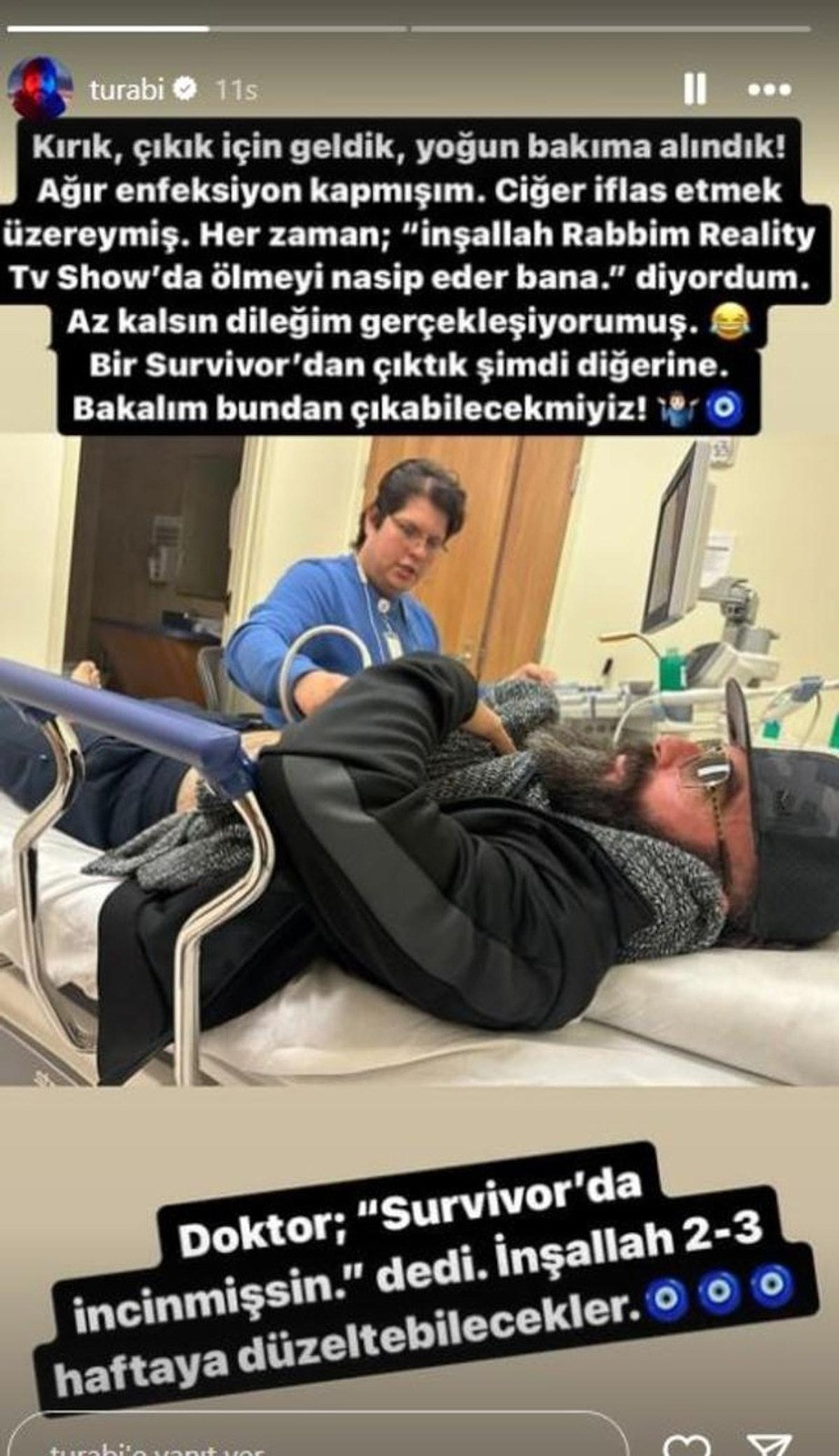 Survivor Turabi'den Acı Haber Geldi: Yoğun Bakım Yürekleri Burktu!